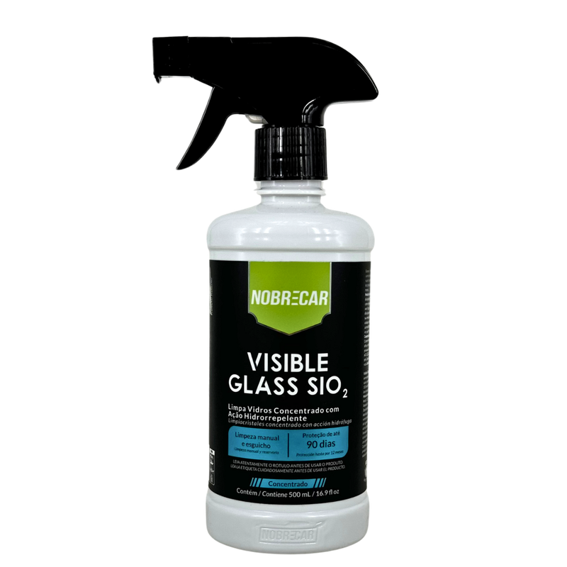 Repelente de Água para Vidros SiO2 — Visão Nítida Debaixo de Chuva